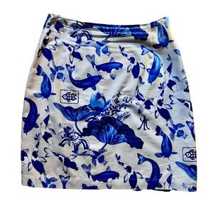 Felice Pappas love-life Chinoiserie pattern Skirt